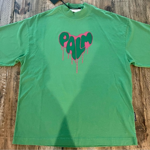 Palm Angels Oversized Heart T-Shirt - Picture 5 of 6